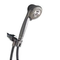Waterpik NSC 659 6-Mode Handheld Shower with Opti-Flow, Brushed Nickel