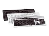 Cherry eVolution STREAM XT Corded MultiMedia Keyboard Tastatur USB 104 Tasten beige