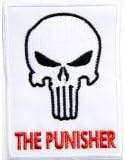 The Punisher Tactical Skullmarvel Army Milltary Seal Comando Biker Logo - Iron on Patch - Embroidered Patches...... ## with Free Gift... By Moodbeat Shop