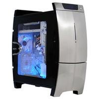 NZXT LEXA-NP CS-NT-LEXA-B Silver Aluminum Construction Plastic Front Panel ATX Mid Tower Computer Case (Black)