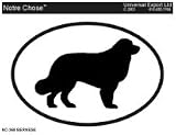 BERNESE MOUNTAIN DOG Oval Bumper Sticker