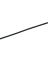 14k Yellow-Gold Black Leather Cord by US Gems