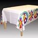 Woodstock Tie Dye Plastic Table Cover