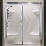 Maax Stamina 60-I, 3-Piece Shower Module Including Roof Cap with One Seat , MAAX IES Systems - 10114
