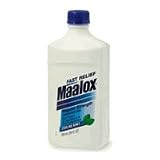 Search : Maalox Antacid/Anti-Gas Regular Strength Liquid Mint Creme, Original relives Heartburn - 26 Oz