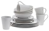 Maxwell Williams White Boxed Dinner Set Cosmopolitan 16 Pce