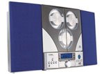 FISHER SLIM-2000 3-Disc CD Changer with AM/FM Radio and Alarm Minisystem