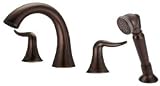 Danze Antioch Roman Tub Faucet w/ Soft Touch Personal Shower(TM) - Oil Rubbed Bronze