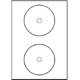 Produkt-Bild: 200 CD-ETIKETTEN 117MM KOMPATIBEL ZWECKFORM L7676-100 KINGSIZE