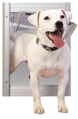 PetSafe AK10-601-11 Classic Pet Door - Medium - White Frame