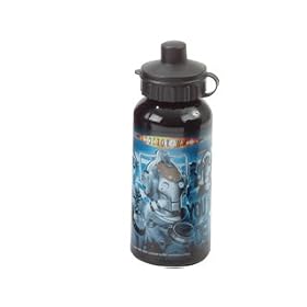 DNC Cyberman Aluminium Drinks Bottle, Black