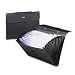 Search : Wilson Jones 91165 Briefcase-Style Poly Expanding File, 13-Pocket/Insertable Tabs, 12 x 10, Black