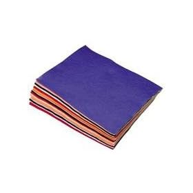 40 FELT SHEETS IN A4 SIZE ASSORTED COLOURS X39