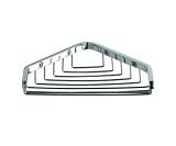 NEW 7 Chrome Shower Corner Basket Rack Caddy Organizer
