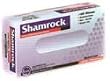 Shamrock 68110 Powder Free Latex Black / Blue Extra Small Examination Gloves - Sold by the Case