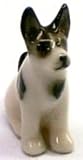 Dollhouse Miniature Toy Fox Terrier
