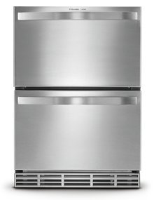 E24RD75HSS Electrolux Icon Designer Series Undercounter Refrigerator Drawers - Stainless Steel