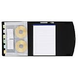 SMEAD MANUFACTURING COMPANY / Padfolio With Expanding File, Black/Black / SMD85830 / Sold as 1 Each / Mfr Part # 85830