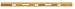 Johnson Level 536 36-Inch Brass Bound Mahogany Level