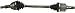 A1 Cardone 60-6417 Remanufactured CV Drive Axle, 1 Pack