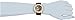 Disney Women's MN1054 Rhinestone Accent Minnie Mouse Brown Rubber Strap Watch