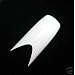 500 U Shaped Acrylic False Artificial Tips Nail Art
