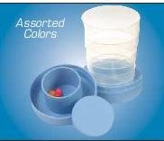 Pill Drinking Cup with Pill Box (Collapsible)