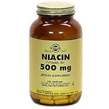 Solgar - Niacin 500 mg Vegetable Capsules (Vitamin B3) - 250 - Kosher