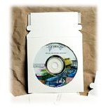 Mailers Direct CD Mailers, Paperboard with Clear Window & Self-Adhesive Flap - 500 Per Box