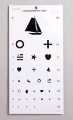 Kindergarten Eye Chart 22