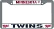 Minnesota Twins Chrome License Plate Frame - SET OF 6 - Sports Merchandise