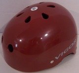 Vigor SK8 Brick Red XL Skate Helmet Safety