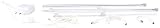 Philips - Imageo Lightstrip - Barrettes lumineuses x2, Blanc, Luminaire d'ambiance design - 6913287PH