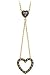 10kt. Yellow Gold, 1/5 ct. tw. Cocoa DiamondTM Fashion Heart Pendant