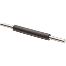 Starrett 234MA-125 End Measuring Rod With Spherical End And Insulating Handle, 6.3mm Diameter, 125mm Length