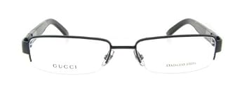 GUCCI EYEGLASSES GG 1878 010G SEMIMATTE BLACK