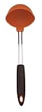 Mario Batali The Italian Kitchen Collection Soft Grip Prep Ladle, Persimmon