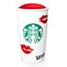 Starbucks Lips Dot Double Wall Traveler, 12 Fl Oz
