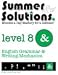 Search : Summer Solutions English & Grammar Workbook (Level 8)