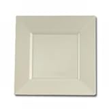 Square Plastic Dessert plates, 6.5 Inch - 10 Count