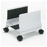 Mobile CPU Stand, 7-3/4w x 9-3/4d x 10-5/8h, Light Gray