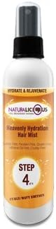 NATURALICIOUS Step 4: Heavenly Hydration Hair Mist, 2.7 oz., Curly/ Wavy