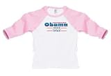 Obama Yes We Can! Toddler Raglan T-Shirt