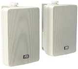MTX AW52-W 5-1/4 2-Way Outdoor Speaker Pair White