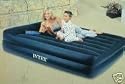 Intex 2 Personen-Luftbett 203x157x47cm w.Restform mit integrierter elektrischer Pumpe