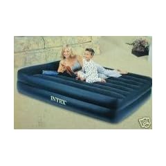 Intex 2 Personen-Luftbett 208x163x50 w.Restform mit integrierter elektrischer Pumpe