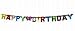 Happy Birthday Buchstaben Girlande Geburtstag