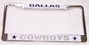 Dallas Cowboys Chrome License Plate Frame