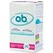 o.b. Flushable Applicator Tampons, Regular Absorbency - 20 ea