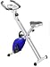 Folding Magnetic Exercise X BIKE Cardio Fitness WORKOUT in BLUE by gym Master